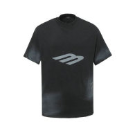 Balenciaga Short Round Collar T-shirt S-XL (140)