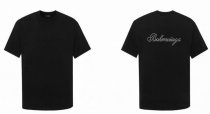 Balenciaga Short Round Collar T-shirt S-XL (80) Balenciaga Short Round Collar T-shirt S-XL (80)