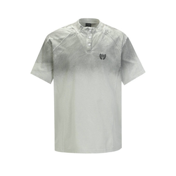Balenciaga Short Round Collar T-shirt S-XL (109)