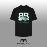Balenciaga Short Round Collar T-shirt XS-L (41)