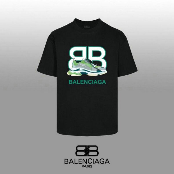 Balenciaga Short Round Collar T-shirt XS-L (41)
