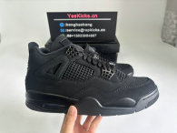 Authentic Air Jordan 4 Black Cat 2025
