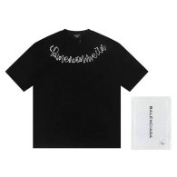 Balenciaga Short Round Collar T-shirt S-XL (39)