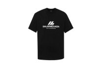 Balenciaga Short Round Collar T-shirt S-XL (83) Balenciaga Short Round Collar T-shirt S-XL (83)