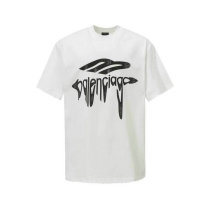 Balenciaga Short Round Collar T-shirt S-XL (153) Balenciaga Short Round Collar T-shirt S-XL (153)