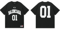Balenciaga Short Round Collar T-shirt XS-L (18) Balenciaga Short Round Collar T-shirt XS-L (18)