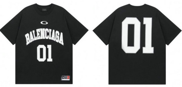 Balenciaga Short Round Collar T-shirt XS-L (18)