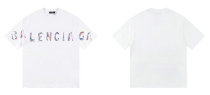 Balenciaga Short Round Collar T-shirt S-XL (21) Balenciaga Short Round Collar T-shirt S-XL (21)