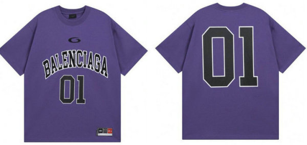 Balenciaga Short Round Collar T-shirt XS-L (17)