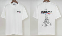 Balenciaga Short Round Collar T-shirt S-XXL (12) Balenciaga Short Round Collar T-shirt S-XXL (12)