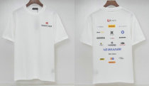 Balenciaga Short Round Collar T-shirt S-XXL (15) Balenciaga Short Round Collar T-shirt S-XXL (15)