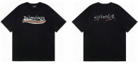 Balenciaga Short Round Collar T-shirt S-XL (55)