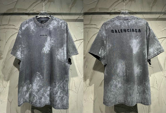 Balenciaga Short Round Collar T-shirt XS-L (20)