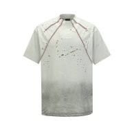 Balenciaga Short Round Collar T-shirt S-XL (107)