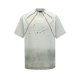 Balenciaga Short Round Collar T-shirt S-XL (107)
