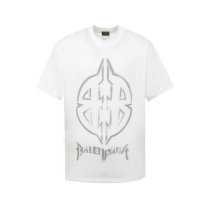 Balenciaga Short Round Collar T-shirt S-XL (133) Balenciaga Short Round Collar T-shirt S-XL (133)