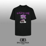 Balenciaga Short Round Collar T-shirt XS-L (39)