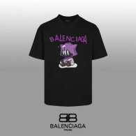 Balenciaga Short Round Collar T-shirt XS-L (39)