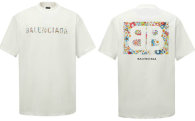 Balenciaga Short Round Collar T-shirt S-XL (171)