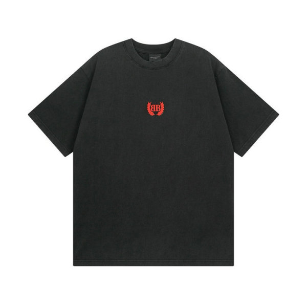 Balenciaga Short Round Collar T-shirt XS-L (28)