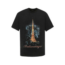 Balenciaga Short Round Collar T-shirt S-XL (132) Balenciaga Short Round Collar T-shirt S-XL (132)
