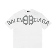 Balenciaga Short Round Collar T-shirt S-XL (4)