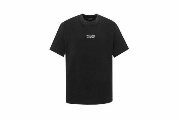 Balenciaga Short Round Collar T-shirt S-XL (85)