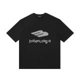 Balenciaga Short Round Collar T-shirt S-XL (5)