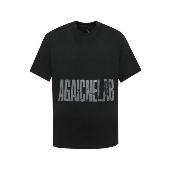 Balenciaga Short Round Collar T-shirt S-XL (143)