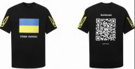 Balenciaga Short Round Collar T-shirt S-XL (71)