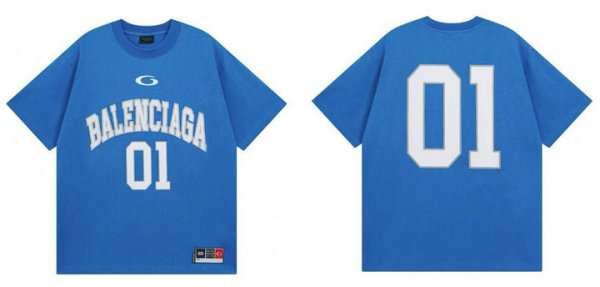 Balenciaga Short Round Collar T-shirt XS-L (16)