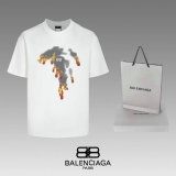 Balenciaga Short Round Collar T-shirt XS-L (44)