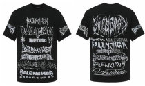 Balenciaga Short Round Collar T-shirt S-XL (98) Balenciaga Short Round Collar T-shirt S-XL (98)