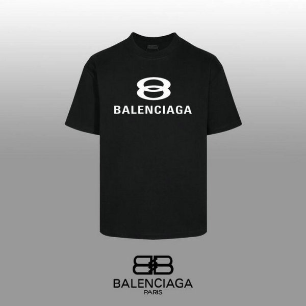 Balenciaga Short Round Collar T-shirt XS-L (52)