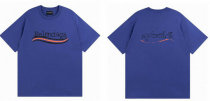 Balenciaga Short Round Collar T-shirt S-XL (52)