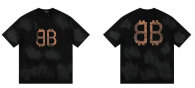 Balenciaga Short Round Collar T-shirt S-XL (17)