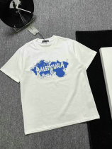 Balenciaga Short Round Collar T-shirt S-XL (59) Balenciaga Short Round Collar T-shirt S-XL (59)
