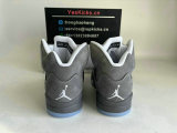 Authentic Air Jordan 5 Wolf Grey