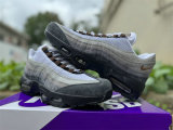 Authentic Nike Air Max 95 Grey/Whtie/Brown