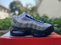 Authentic Nike Air Max 95 Grey/White/Blue