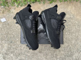 Authentic Air Jordan 4 Black