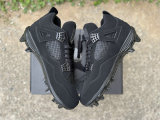 Authentic Air Jordan 4 Black
