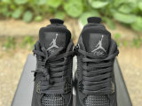Authentic Air Jordan 4 Black