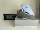 Authentic Air Jordan 5 Wolf Grey