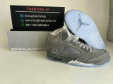 Authentic Air Jordan 5 Wolf Grey