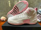 Authentic Air Jordan 12 GS Pink/White