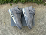 Authentic Air Jordan 4 Firewood Grey
