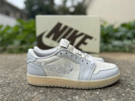 Authentic Air Jordan 1 Low OG “Floral Swoosh”