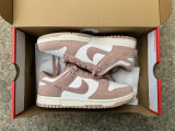 Authentic Nike SB Dunk Low White/Pink/Sail