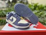 Authentic Nike Dunk Low Voile/World Indigo/Sail